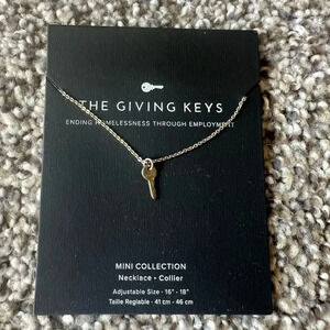 The Giving keys necklace